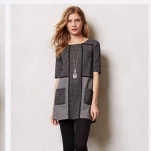 Meadow Rue knit tweed shift dress